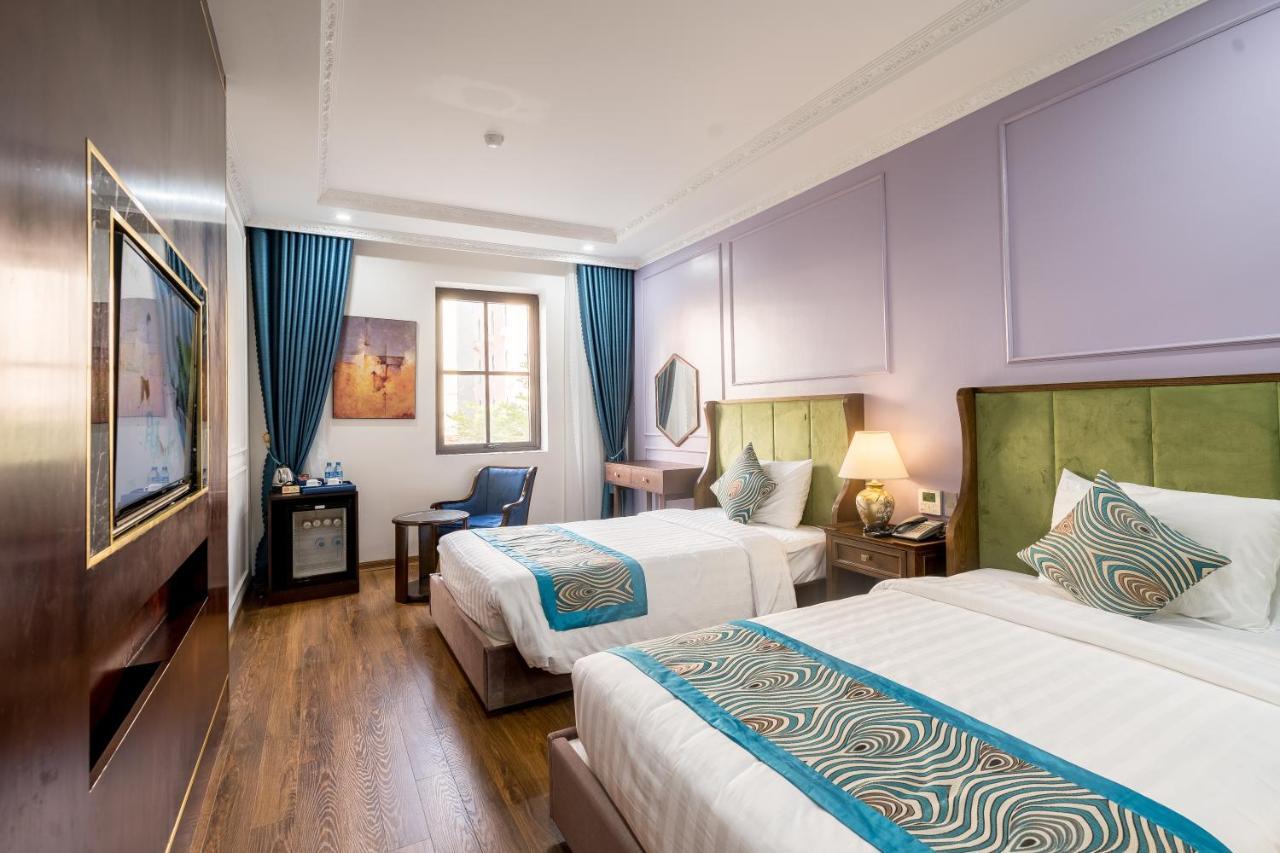 Paris Boutique Hotel Hạ Long Exterior foto